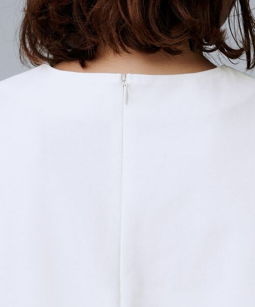 UNTITLED / アンタイトル カットソー | 【丸首/Tシャツ風/短丈】シャギースリーブ ポンチカットソー | 詳細14