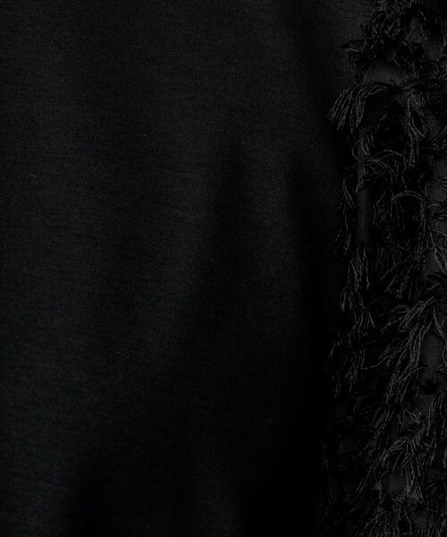 UNTITLED / アンタイトル カットソー | 【丸首/Tシャツ風/短丈】シャギースリーブ ポンチカットソー | 詳細9