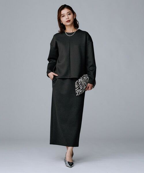 UNTITLED / アンタイトル カットソー | 【セットアップ可/スポーティートップス】ダンボールジャージ プルオーバー | 詳細14