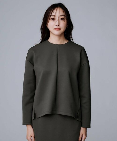 UNTITLED / アンタイトル カットソー | 【セットアップ可/スポーティートップス】ダンボールジャージ プルオーバー | 詳細16