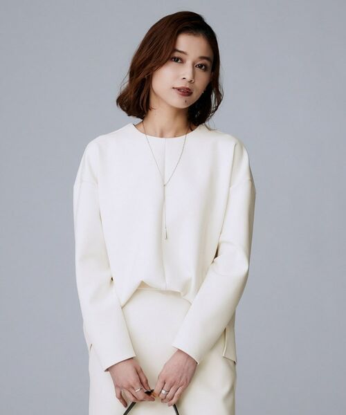 UNTITLED / アンタイトル カットソー | 【セットアップ可/スポーティートップス】ダンボールジャージ プルオーバー | 詳細3