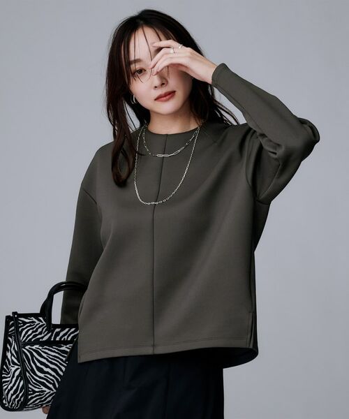 UNTITLED / アンタイトル カットソー | 【セットアップ可/スポーティートップス】ダンボールジャージ プルオーバー | 詳細6