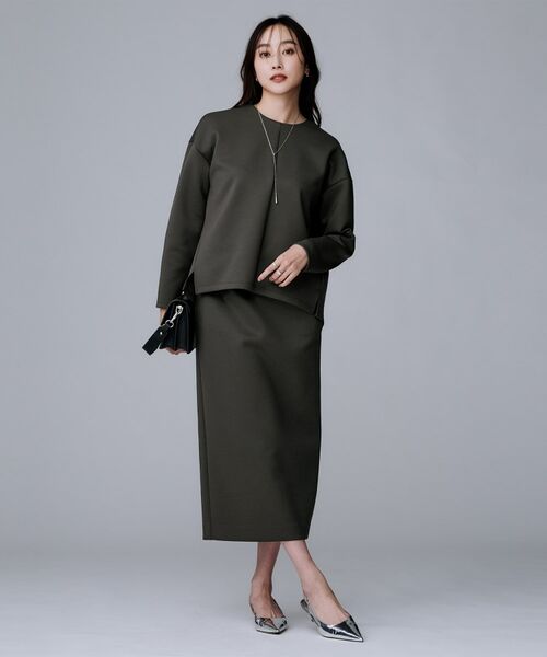 UNTITLED / アンタイトル カットソー | 【セットアップ可/スポーティートップス】ダンボールジャージ プルオーバー | 詳細8