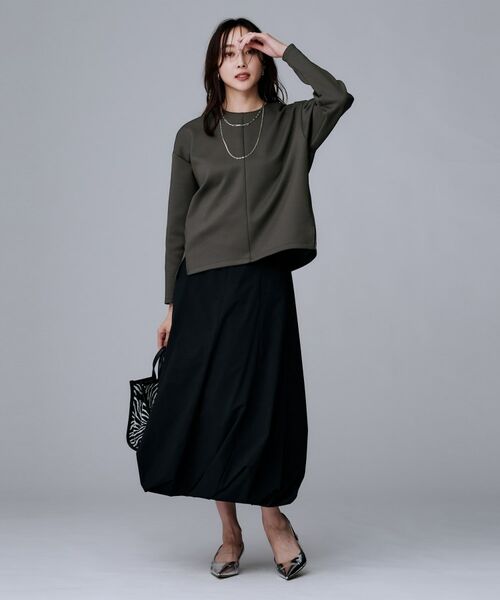 UNTITLED / アンタイトル カットソー | 【セットアップ可/スポーティートップス】ダンボールジャージ プルオーバー | 詳細9