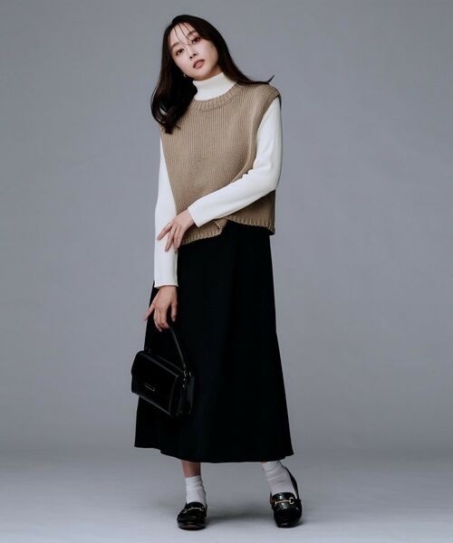 UNTITLED / アンタイトル ニット・セーター | 【レイヤード/前ボタン】2WAYニットベスト | 詳細13