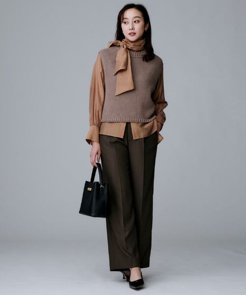 UNTITLED / アンタイトル ニット・セーター | 【レイヤード/前ボタン】2WAYニットベスト | 詳細14