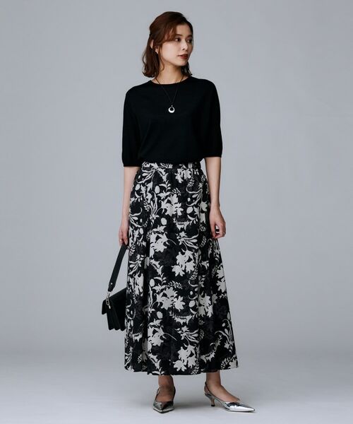 UNTITLED / アンタイトル ニット・セーター | 【アンサンブル可/六分袖/洗える】ウールシルクニット | 詳細10