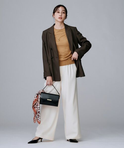 UNTITLED / アンタイトル ニット・セーター | 【アンサンブル可/六分袖/洗える】ウールシルクニット | 詳細15