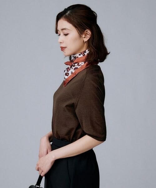 UNTITLED / アンタイトル ニット・セーター | 【アンサンブル可/六分袖/洗える】ウールシルクニット | 詳細18