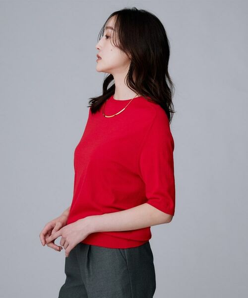 UNTITLED / アンタイトル ニット・セーター | 【アンサンブル可/六分袖/洗える】ウールシルクニット | 詳細24