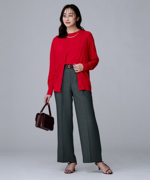 UNTITLED / アンタイトル ニット・セーター | 【アンサンブル可/六分袖/洗える】ウールシルクニット | 詳細25