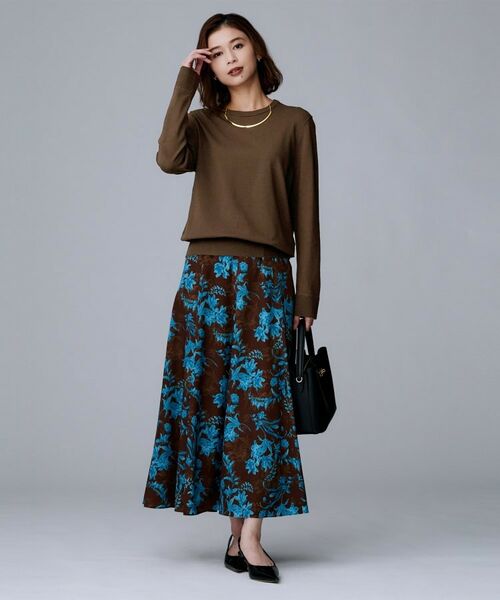 UNTITLED / アンタイトル ニット・セーター | 【フリル取り外し可/きれいめエレガント】フリルシャツレイヤード風ニット | 詳細19