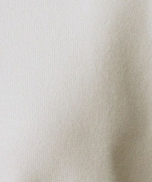 UNTITLED / アンタイトル ニット・セーター | 【フリル取り外し可/きれいめエレガント】フリルシャツレイヤード風ニット | 詳細7