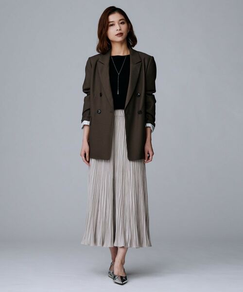 UNTITLED / アンタイトル ニット・セーター | 【アンサンブル可/薄手/オフィス】シルクウールカシミヤ ドルマンスリーブニット | 詳細8