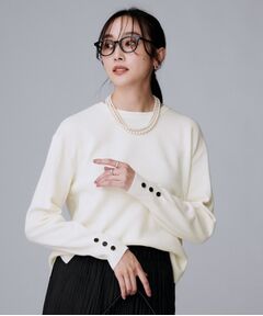 UNTITLED / アンタイトル ニット・セーター | 【アンサンブル可/きれいめ】ウールミラノリブニット