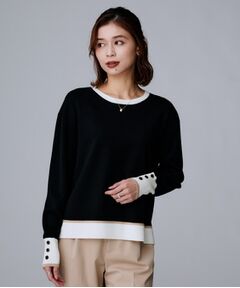 UNTITLED / アンタイトル ニット・セーター | 【アンサンブル可/きれいめ】ウールミラノリブニット