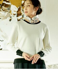 UNTITLED / アンタイトル ニット・セーター | 【アンサンブル可/きれいめ】ウールミラノリブニット