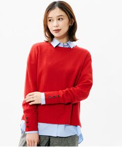 UNTITLED / アンタイトル ニット・セーター | 【アンサンブル可/きれいめ】ウールミラノリブニット