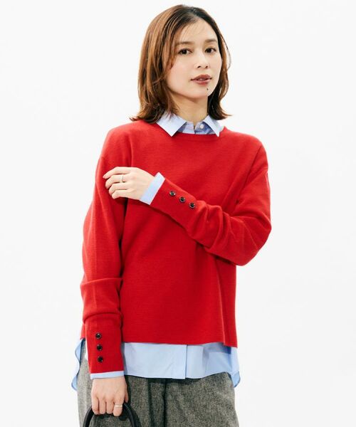 UNTITLED / アンタイトル ニット・セーター | 【アンサンブル可/きれいめ】ウールミラノリブニット | 詳細10