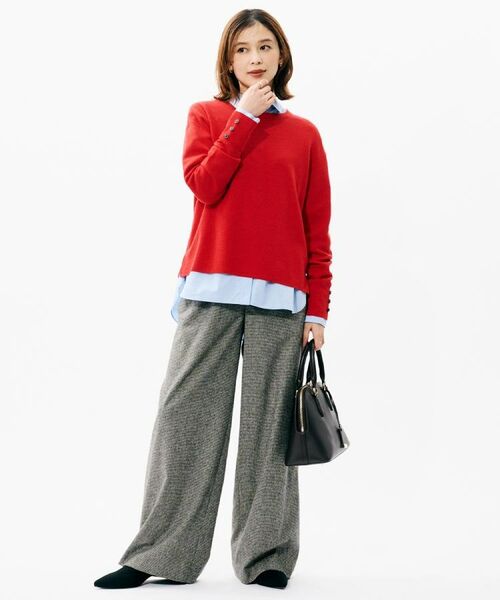 UNTITLED / アンタイトル ニット・セーター | 【アンサンブル可/きれいめ】ウールミラノリブニット | 詳細11
