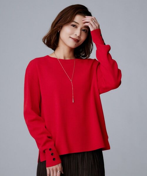 UNTITLED / アンタイトル ニット・セーター | 【アンサンブル可/きれいめ】ウールミラノリブニット | 詳細12