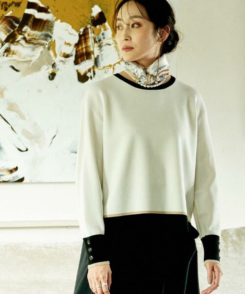 UNTITLED / アンタイトル ニット・セーター | 【アンサンブル可/きれいめ】ウールミラノリブニット | 詳細20