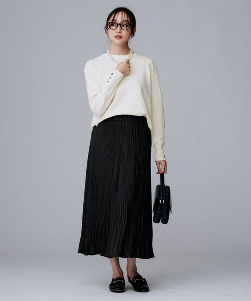 UNTITLED / アンタイトル ニット・セーター | 【アンサンブル可/きれいめ】ウールミラノリブニット | 詳細4