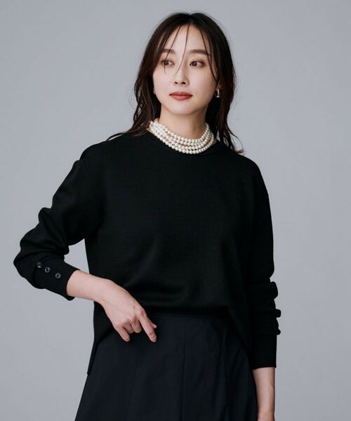 UNTITLED / アンタイトル ニット・セーター | 【アンサンブル可/きれいめ】ウールミラノリブニット | 詳細6