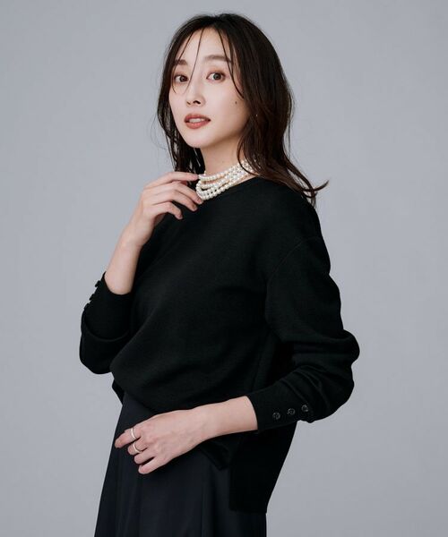 UNTITLED / アンタイトル ニット・セーター | 【アンサンブル可/きれいめ】ウールミラノリブニット | 詳細7