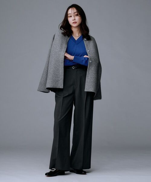 UNTITLED / アンタイトル ニット・セーター | 【洗える/きれいめ】Vネックプルオーバーニット | 詳細17