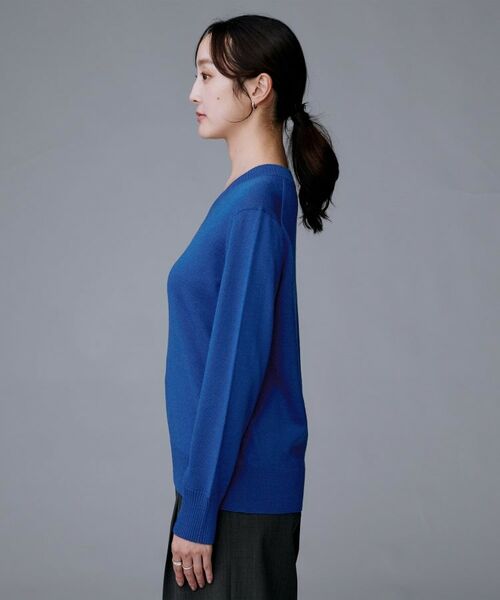 UNTITLED / アンタイトル ニット・セーター | 【洗える/きれいめ】Vネックプルオーバーニット | 詳細20