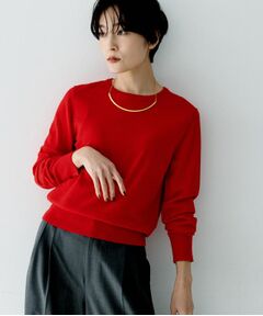 UNTITLED / アンタイトル ニット・セーター | 【洗える/ウール100%】クルーネックウールニット