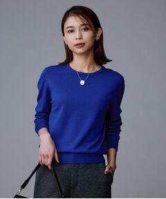 UNTITLED / アンタイトル ニット・セーター | 【洗える/ウール100%】クルーネックウールニット