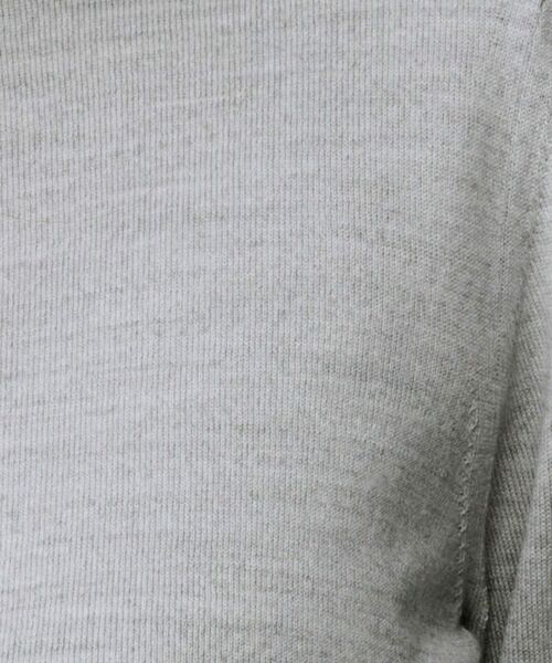 UNTITLED / アンタイトル ニット・セーター | 【洗える/ウール100%】クルーネックウールニット | 詳細12