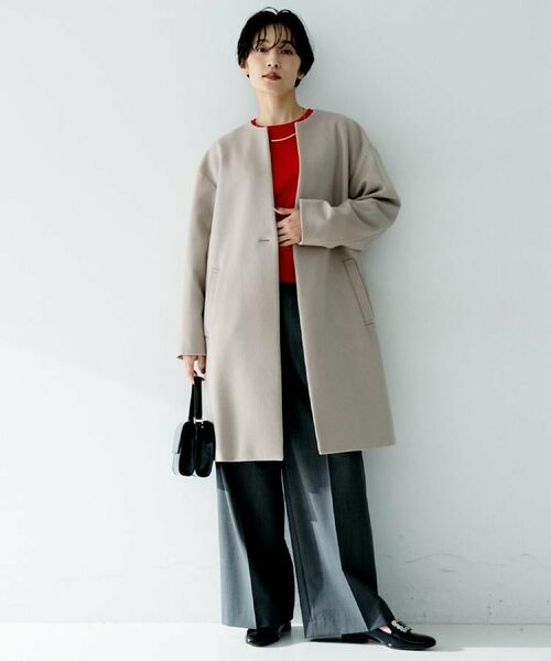 UNTITLED / アンタイトル ニット・セーター | 【洗える/ウール100%】クルーネックウールニット | 詳細20