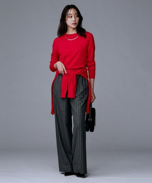 UNTITLED / アンタイトル ニット・セーター | 【洗える/ウール100%】クルーネックウールニット | 詳細25