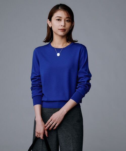 UNTITLED / アンタイトル ニット・セーター | 【洗える/ウール100%】クルーネックウールニット | 詳細26