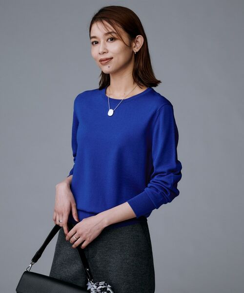 UNTITLED / アンタイトル ニット・セーター | 【洗える/ウール100%】クルーネックウールニット | 詳細27