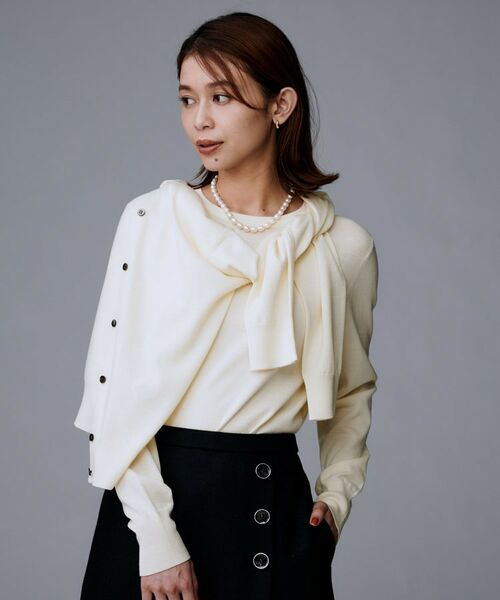 UNTITLED / アンタイトル ニット・セーター | 【洗える/ウール100%】クルーネックウールニット | 詳細4