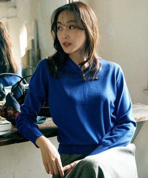 UNTITLED / アンタイトル ニット・セーター | 【洗える/ウール100%】Vネックウールニット | 詳細23