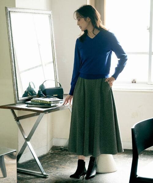 UNTITLED / アンタイトル ニット・セーター | 【洗える/ウール100%】Vネックウールニット | 詳細24