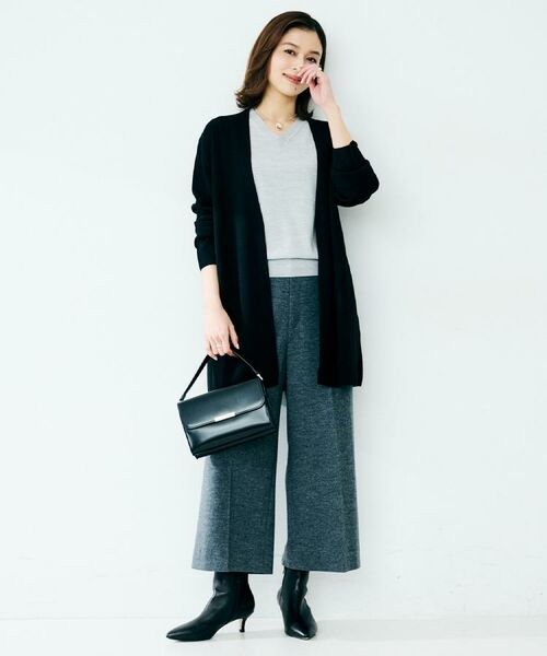 UNTITLED / アンタイトル ニット・セーター | 【洗える/ウール100%】Vネックウールニット | 詳細7