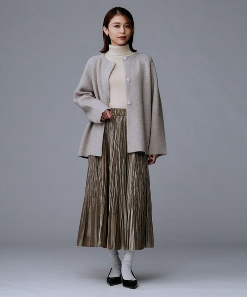 UNTITLED / アンタイトル ニット・セーター | 【洗える/アンサンブル可能/ウール100%】リブタートルネックウールニット | 詳細19