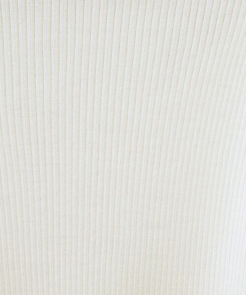UNTITLED / アンタイトル ニット・セーター | 【洗える/アンサンブル可能/ウール100%】リブタートルネックウールニット | 詳細5