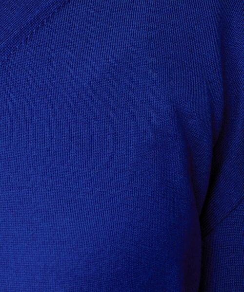 UNTITLED / アンタイトル ニット・セーター | 【洗える/薄手/ウール100%】Vネックロングウールニット | 詳細14