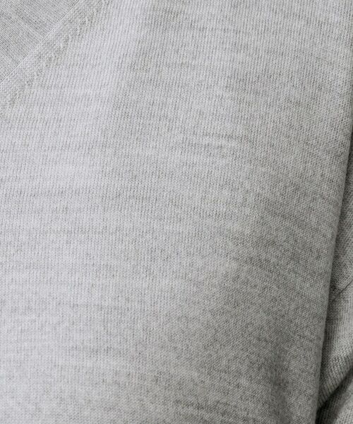 UNTITLED / アンタイトル ニット・セーター | 【洗える/薄手/ウール100%】Vネックロングウールニット | 詳細5