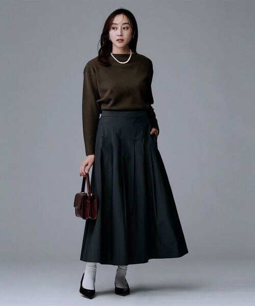 UNTITLED / アンタイトル ニット・セーター | 【洗える/長く着られる】モックネックミラノリブニット | 詳細9