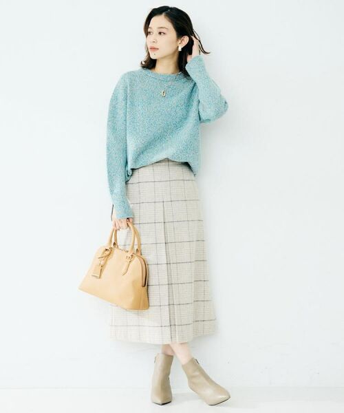 UNTITLED / アンタイトル ニット・セーター | 三つ杢カラーニット | 詳細8