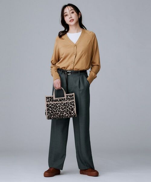 UNTITLED / アンタイトル カーディガン・ボレロ | 【アンサンブル可/洗える/Vネック】ウールシルクカーディガン | 詳細15