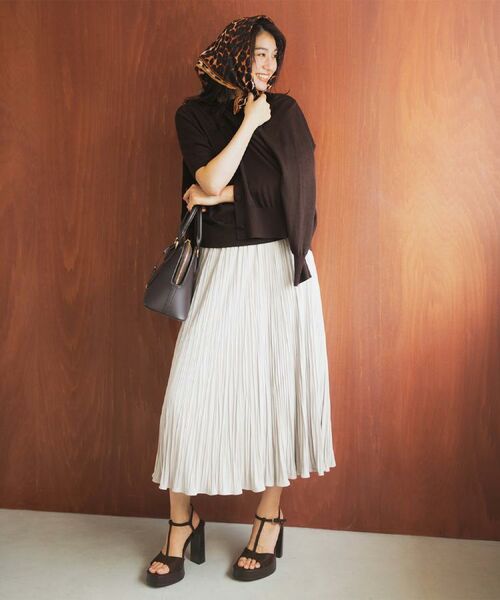 UNTITLED / アンタイトル カーディガン・ボレロ | 【アンサンブル可/洗える/Vネック】ウールシルクカーディガン | 詳細20